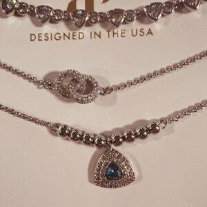 RBP7702 GOOD VIBES ONLY LUXE LAYER NECKLACE SET